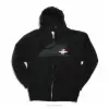 WORKS ONE TRIPLE THREAT ZIP HOODY, BLACK, LARGE