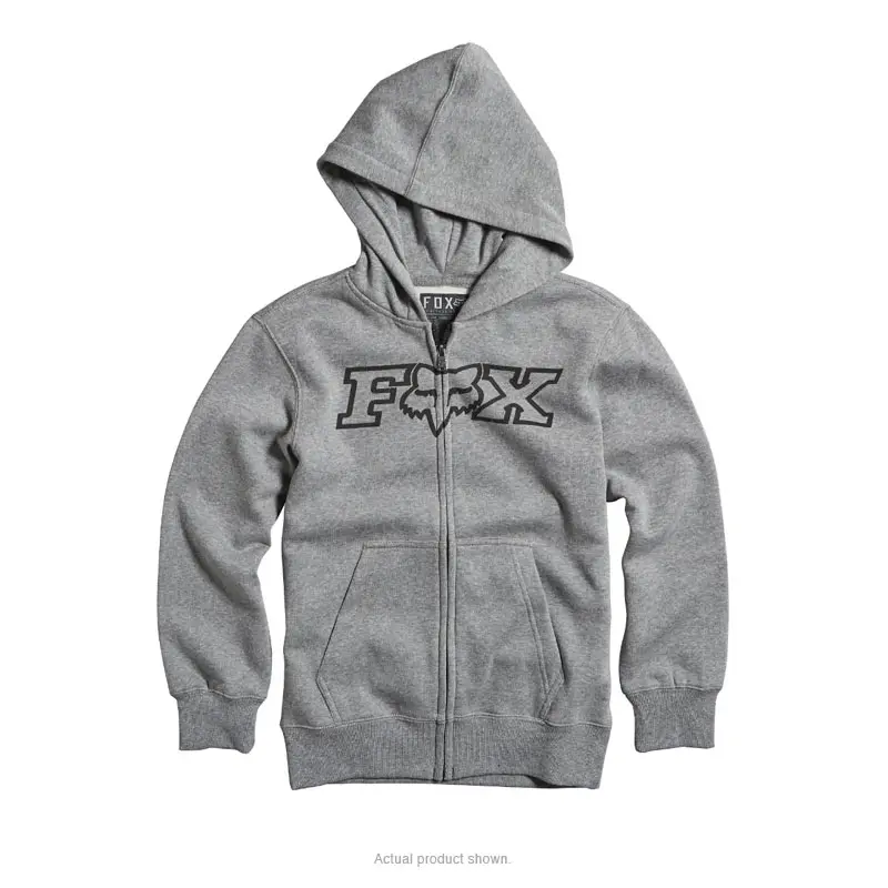 FOX YOUTH LEGACY ZIP-UP FLEECE, LARGE