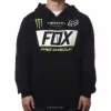 '17 FOX MONSTER PADDOCK ZIP-UP HOODY, MEDIUM