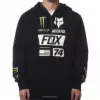 '17 FOX MONSTER UNION ZIP-UP HOODY, X-LARGE