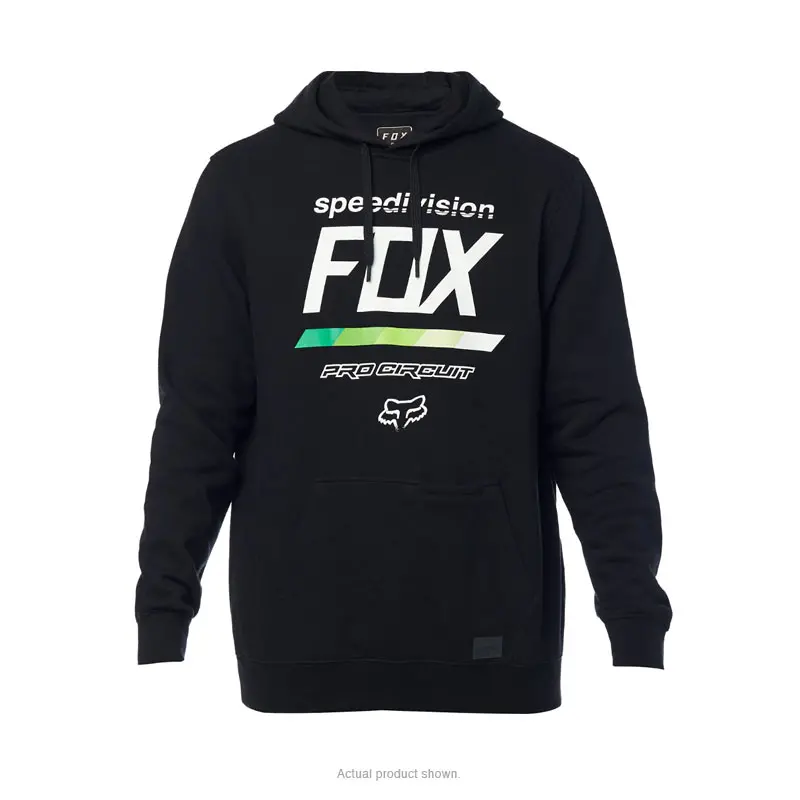 FOX PC DRAFTR PO FLEECE BLK LG