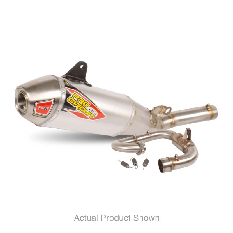 YZ250F プロサーキットフルチタンマフラー T-6 Stainless System YZ250F '19-26