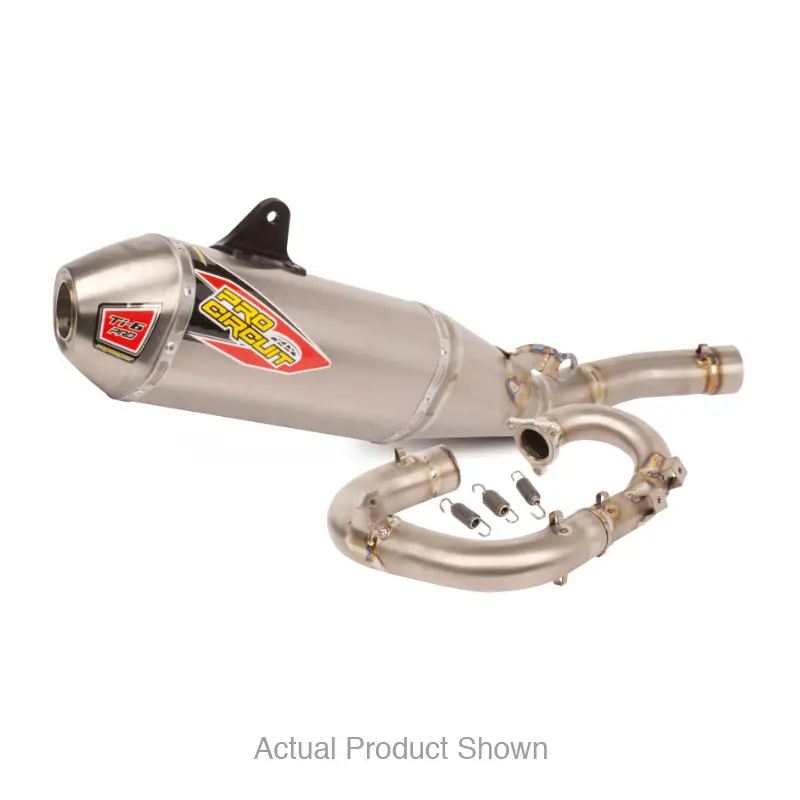 TI-6 BC PRO TITANIUM SYSTEM W/ TITANIUM END-CAP YZ450F/X 23-25