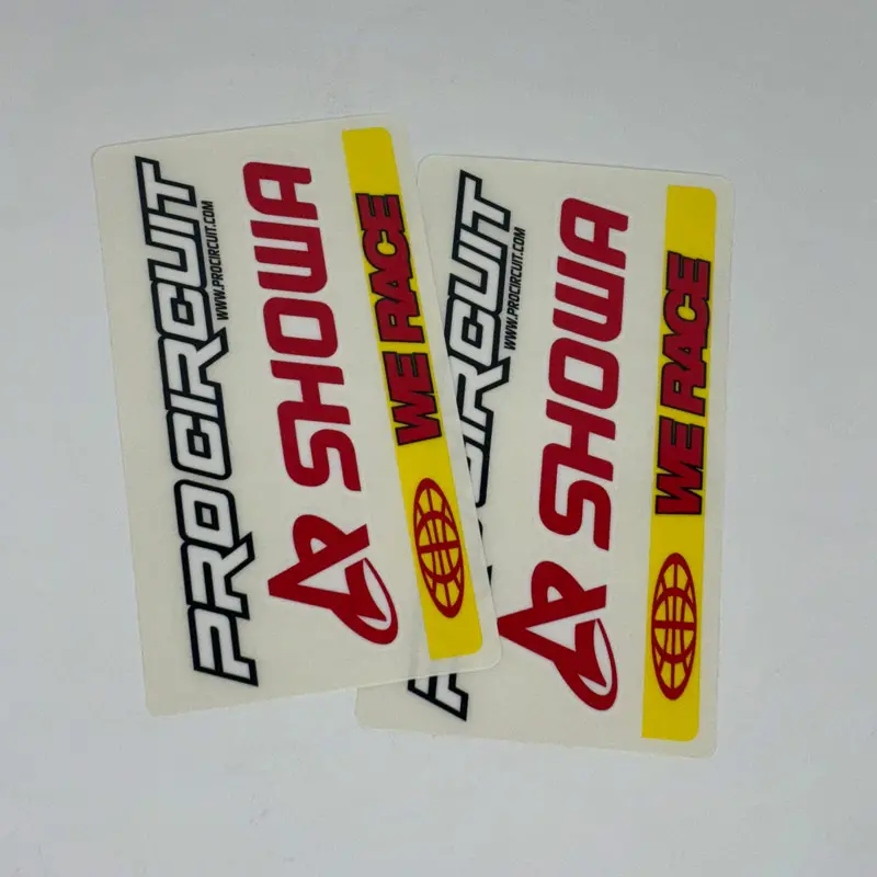PRO CIRCUIT SHOWA FORK DECALS 2026