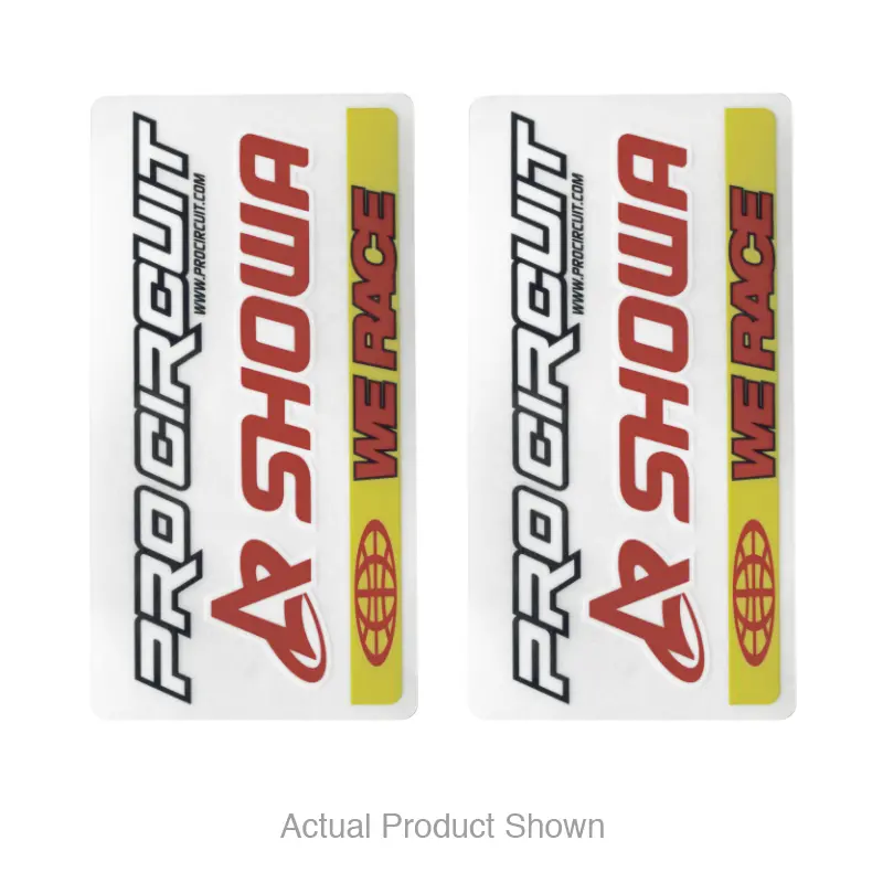 2026 Showa Fork Decals