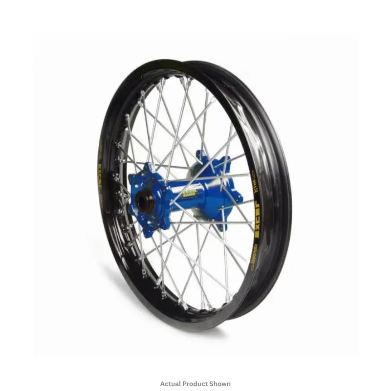 HAAN BLACK REAR RIM/BLUE HUB KX65 SMALL WHEEL 2002-2014