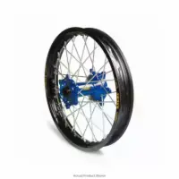 HAAN BLACK REAR RIM/BLUE HUB KX65 SMALL WHEEL 2002-2014