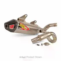 TI-6 TITANIUM SYSTEM W/CARBON END-CAP SHERCO 250/300 SEF 25-26