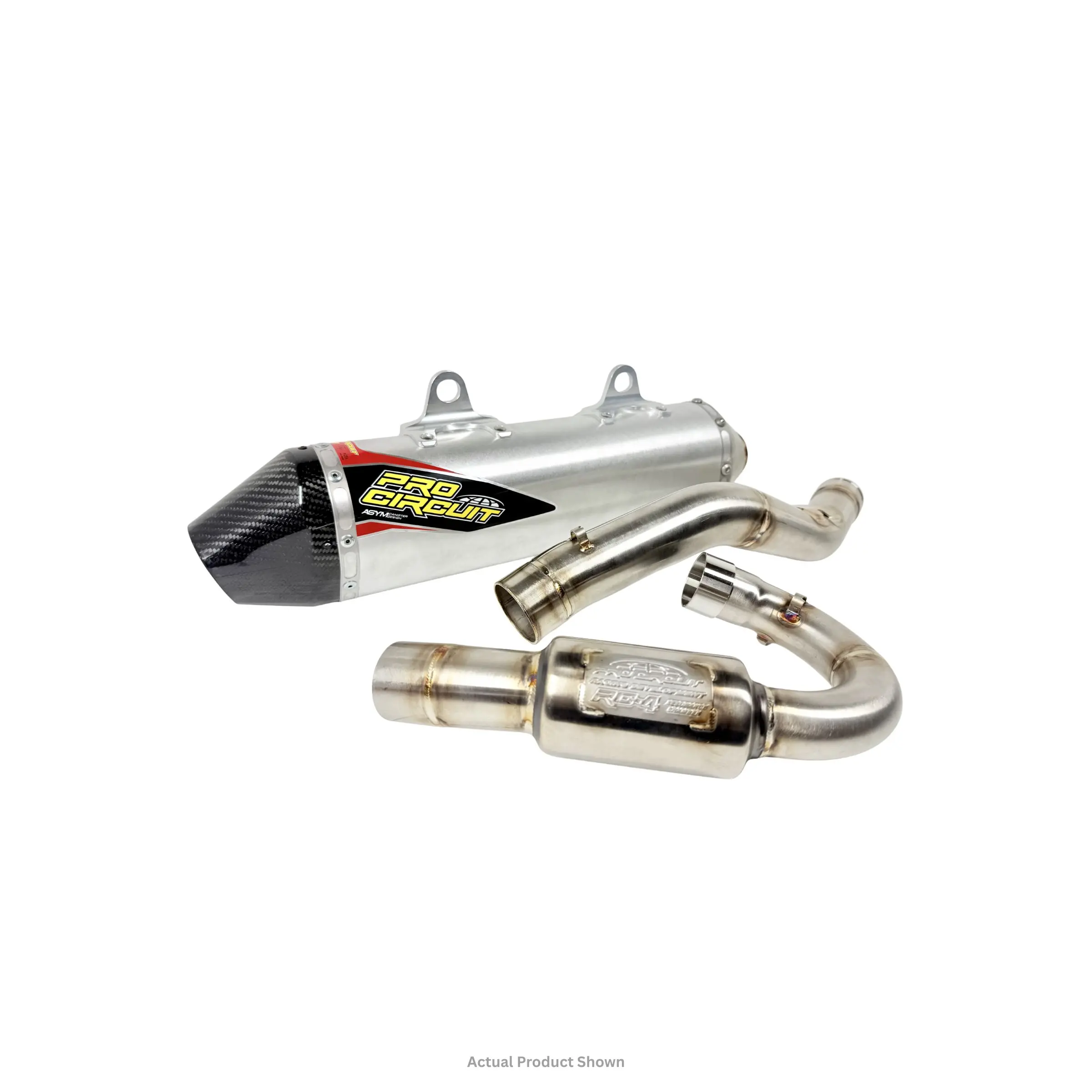 T-5 STAINLESS SYSTEM W/CARBON END-CAP KTM250SX-F '11-12, 250EXC-F '13