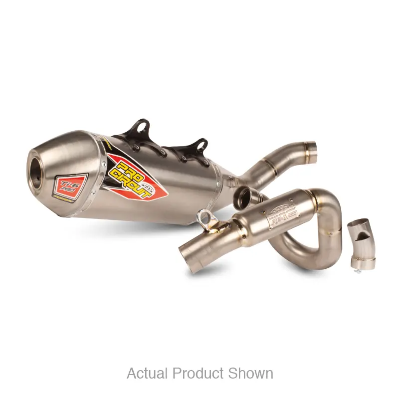 TI-6 BC PRO TITANIUM SYSTEM W/ TITANIUM END-CAP TRIUMPH 450-C/RC, '2026