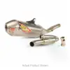 TI-6 BC PRO TITANIUM SYSTEM W/ TITANIUM END-CAP KTM450 SXF 2023-25, F.E. 2022 1/2