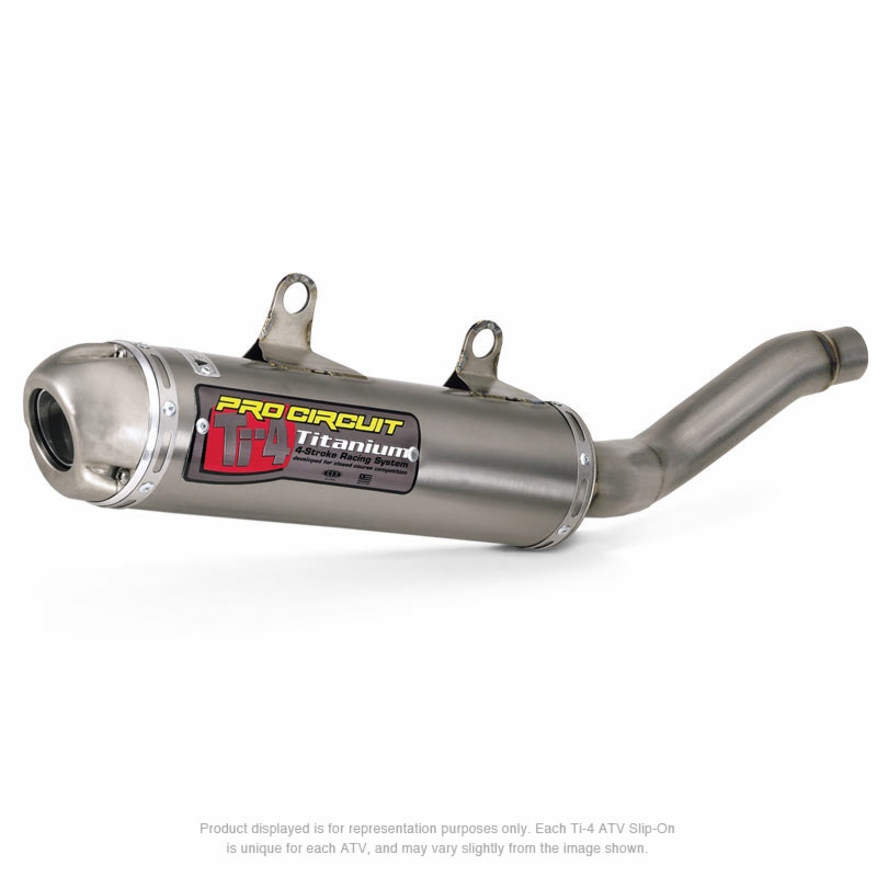 Ti-4 Slip-On YFZ450 '04-06