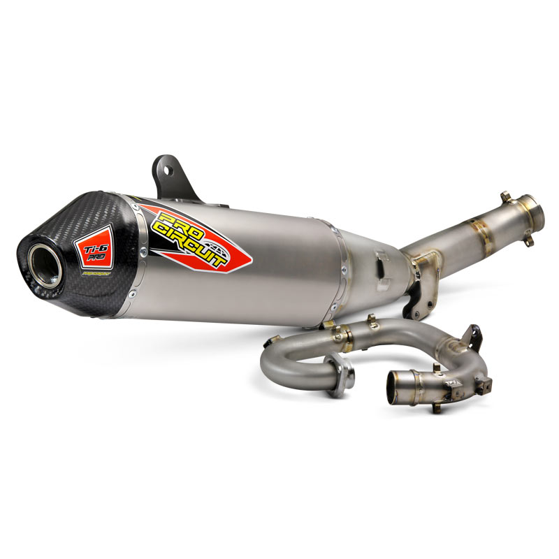 YZ250F プロサーキットフルチタンマフラー Ti-6 Pro Titanium System YZ250F '19-25