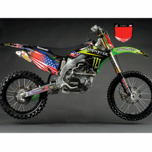 '11 KXF250 MXDN GRAPH/SEAT '11-12