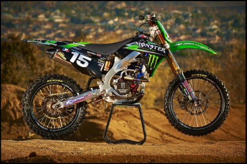 '12 TEAM GRAPHICS KIT, KX450F '12