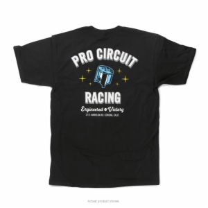 PRO CIRCUIT PISTON TEE BLK XXXL