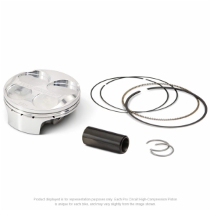 P/C RACE PISTON, YZ250F '14-18 W/COATED WRIST PIN