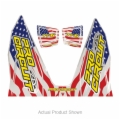 REPLACEMENT TI-6 WRAP AND END CAP DECAL STARS AND STRIPES