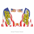 REPLACEMENT T-6 WRAP AND END CAP DECAL MINI / DUAL CRF STARS AND STRIPES