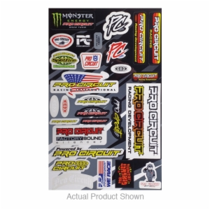 2022 PRO CIRCUIT DELUXE DECAL SHEET