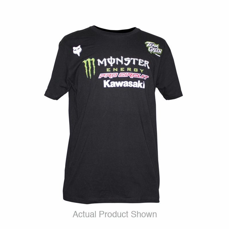 tee shirt kawasaki monster energy mx