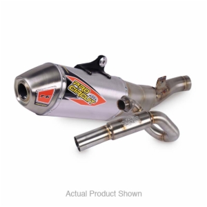 T-6 STAINLESS SYSTEM W/REMOVABLE SPARK ARRESTOR KX450F/X 24-26