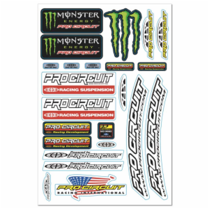 PRO CIRCUIT DELUXE DECAL SHEET