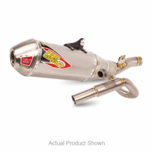 TI-6 BC PRO TITANIUM SYSTEM W/ TITANIUM END-CAP KX450F, '24-26