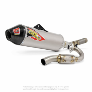 TI-6 PRO TITANIUM SYSTEM W/CARBON END CAP KX450F 2009-2014