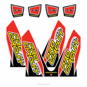 REPLACEMENT T-6 WRAP AND END CAP DECALS CRF