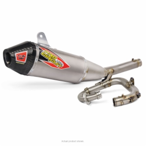 TI-6 PRO TI SYSTEM W/CARBON END-CAP, YZ250F '14-16