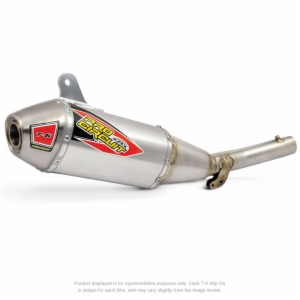 T-6 STAINLESS SLIP-ON, YZ250F '14-16