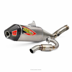 TI-6 TITANIUM SYSTEM W/CARBON END CAP, RMZ250 '16-18