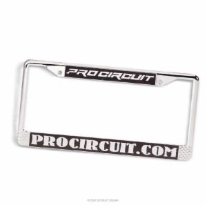 LICENSE PLATE FRAME, CHROME