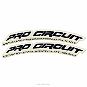 P/C.COM FENDER DECALS (PAIR), BLACK