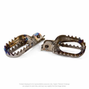 RAPTOR TI-FOOTPEGS, RMZ250 '10-18