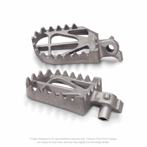 P/C TI FOOTPEGS, KX450F '06