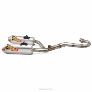 T-6 STAINLESS DUAL SYSTEM, CRF450R '15-16