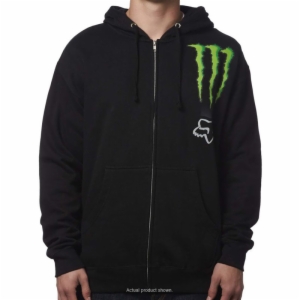 '17 FOX MONSTER ZEBRA ZIP-UP HOODY, LARGE