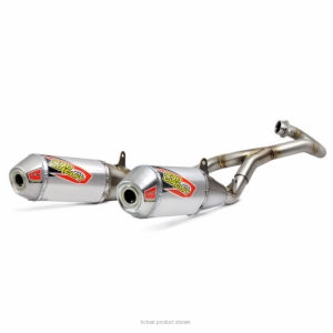 T-6 STAINLESS DUAL SYSTEM, CRF450R/RX '17-18