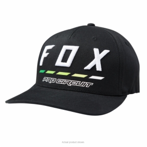 FOX PC DRAFTR FLEXFIT HAT [BLK] L/XL